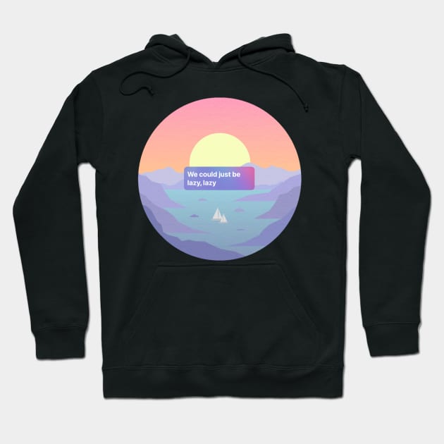 Lazy Surfaces Hoodie by mansinone3